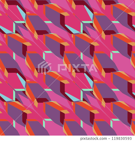 Abstract seamless luxury geometric pattern background. Vector illustration EPS10. Abstract seamless luxury geometric pattern background. Vector illustration EPS10. 119830593