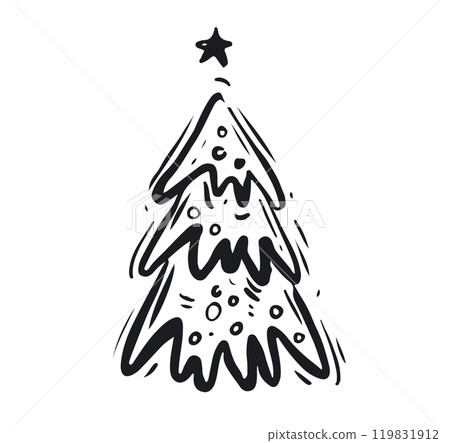 christmas, christmas tree, tree 119831912