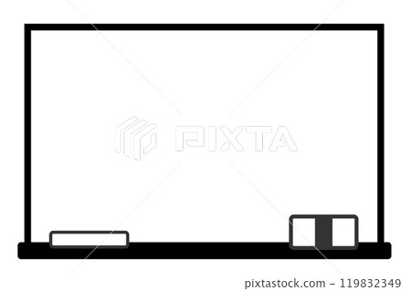 簡單的黑板圖示素材 119832349