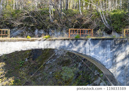 Former Shihoro Line Fifth Otofuke River Bridge Site, Kamishihoro Town, Hokkaido 119833389