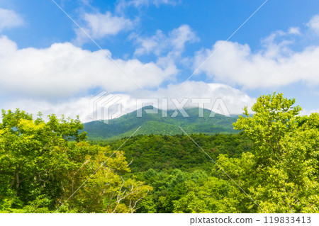 Summer in Hokkaido, Hidaka Mountains, Mt. Apoi Summer in Hokkaido, Hidaka Mountains, Mt. Apoi 119833413