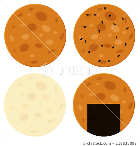 rice cracker 119833892