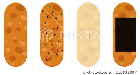 rice cracker 119833897