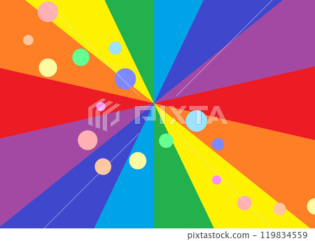 Rainbow color 119834559