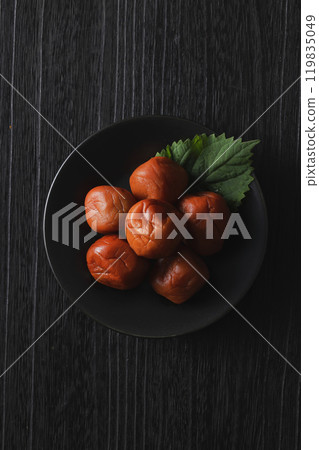 Salted plum  119835049