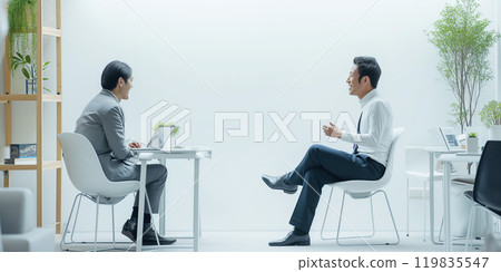 Image material that evokes meetings, business negotiations, and business scenes 119835547