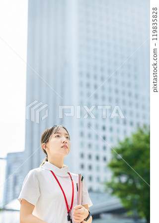 Portrait of young nurse Portrait of young nurse 119835828