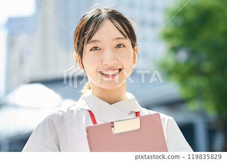 Portrait of young nurse Portrait of young nurse 119835829