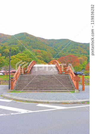 Scenery of the Kiso Bridge at Narai Roadside Station, Shiojiri City, Nagano Prefecture Scenery of the Kiso Bridge at Narai Roadside Station, Shiojiri City, Nagano Prefecture 119836282