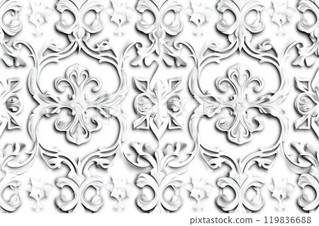 Seamless background image_Medieval European style_1 119836688