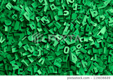 Seamless background image_Alphabet-style letters_2 119836689