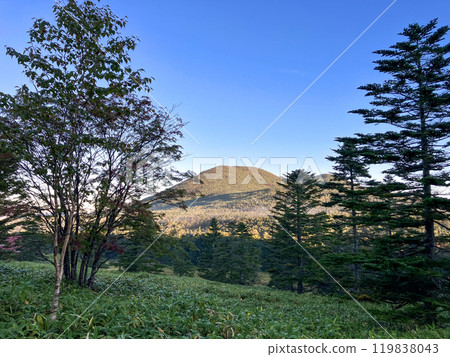 清晨從麥草嶺眺望茶臼山 清晨從麥草嶺眺望茶臼山 119838043