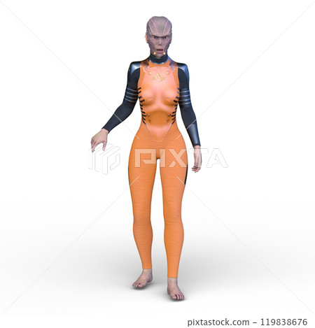 Female alien 119838676