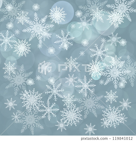 Snowflake illustration background material 119841012