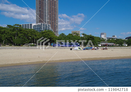 神戶/須磨海濱公園/海灘/海灘列車 119842718