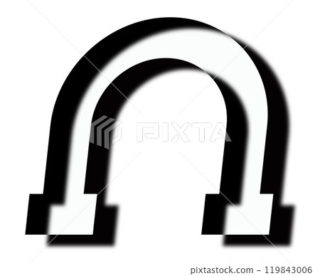 Shadow silhouette letter. Custom art font. Shadow silhouette letter. Custom art font. 119843006