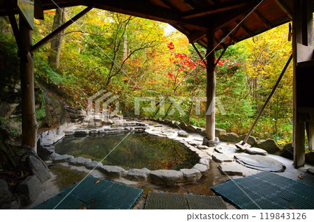 Japan's hidden hot spring: Nakabusa Onsen, Shirataki no Yu 119843126