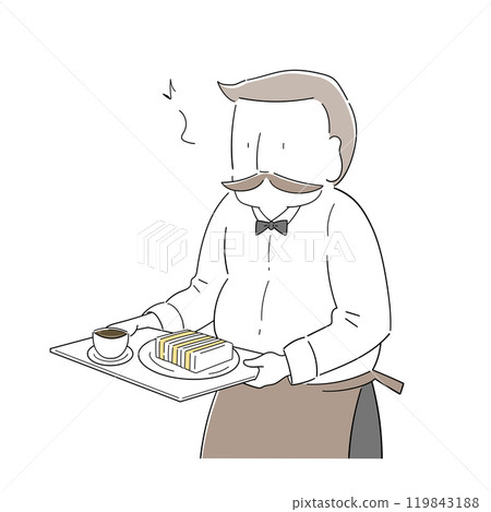 咖啡叔叔的特色早餐蛋三明治（摩卡） 119843188