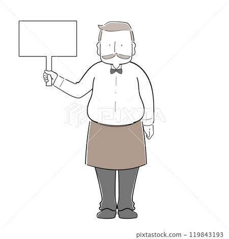 咖啡叔叔的招牌告示（摩卡） 119843193