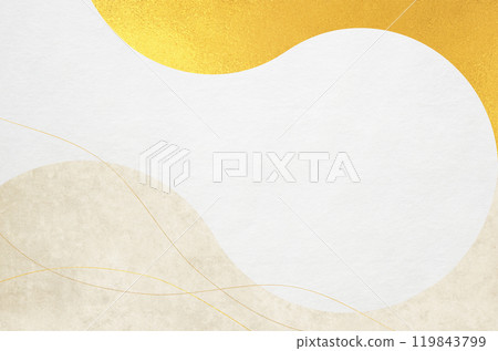 Luxurious abstract patterned washi paper texture_Japanese modern background material Luxurious abstract patterned washi paper texture_Japanese modern background material 119843799