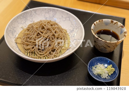 Buckwheat noodles 119843928