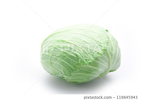 Fresh cabbage (white background) Fresh cabbage (white background) 119845943