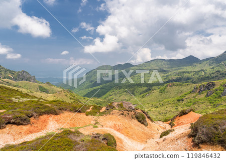 <Nagano Prefecture> Kenashi Pass in summer 119846432