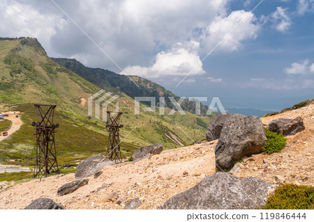 <Nagano Prefecture> Kenashi Pass in summer 119846444