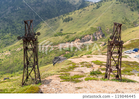 <Nagano Prefecture> Kenashi Pass in summer 119846445