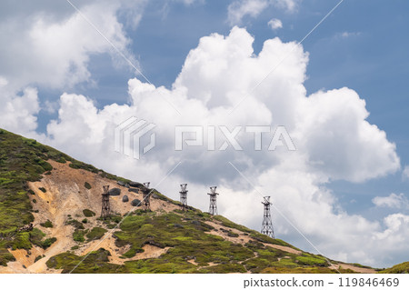 <Nagano Prefecture> Kenashi Pass in summer 119846469