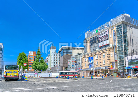 Cityscape of Chofu City, Tokyo Chofu Station Cityscape of Chofu City, Tokyo Chofu Station 119846781