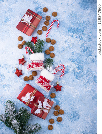 Sinterklaas or Saint Nicholas celebration concept 119847660