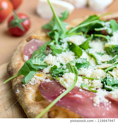 Close-up of a pizza Close-up of a pizza 119847947