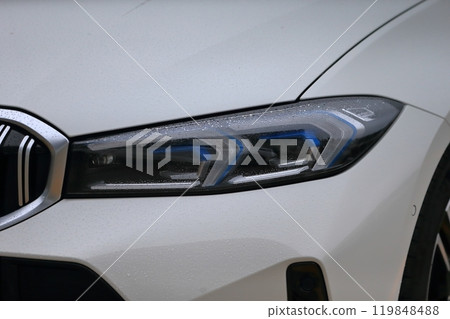 White German car image 119848488