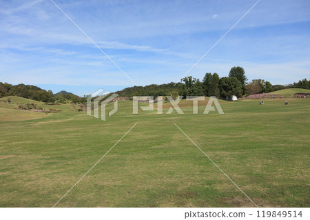 贊岐萬王國立公園的龍頭之裡草坪廣場（入口方向） 119849514