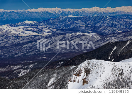 八嶽山脈、劍寒冬的橫岳、立山山脈、烏代立山山脈 119849555
