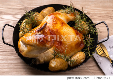 Roast chicken Roast chicken 119849675
