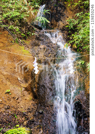 Nagano Togakushi Shrine Nakasha Sazaretaki Waterfall 119850246