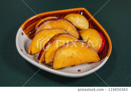 Compote of sweet potato 119850365