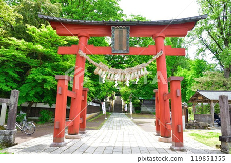鴨山公園青海神社(新潟縣) 鴨山公園青海神社(新潟縣) 119851355