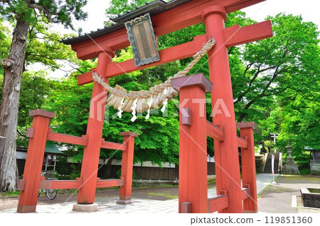 鴨山公園青海神社(新潟縣) 鴨山公園青海神社(新潟縣) 119851360