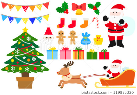 聖誕節例證集合 119853320