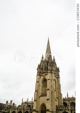 聖瑪麗教堂，牛津大學的歷史建築，牛津城市景觀 119853430