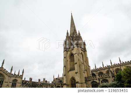 聖瑪麗教堂，牛津大學的歷史建築，牛津城市景觀 119853431
