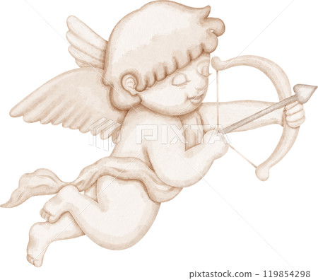 Coquette Vintage Cupid statue 119854298