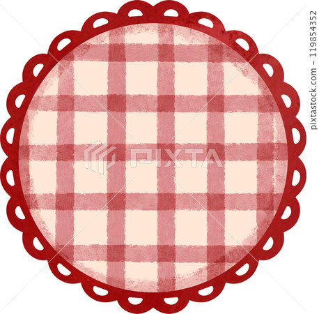 Coquette circle lace board 119854352