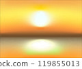 Blurred Sunrise Background. 119855013