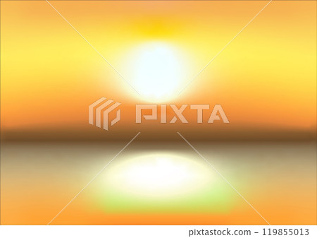 Blurred Sunrise Background. 119855013