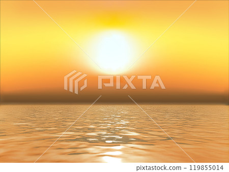 Blurred Sunrise Background. 119855014