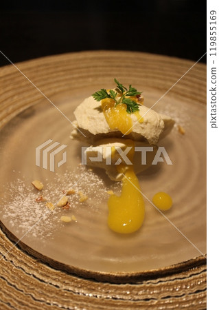 Mango mousse Mango mousse 119855169